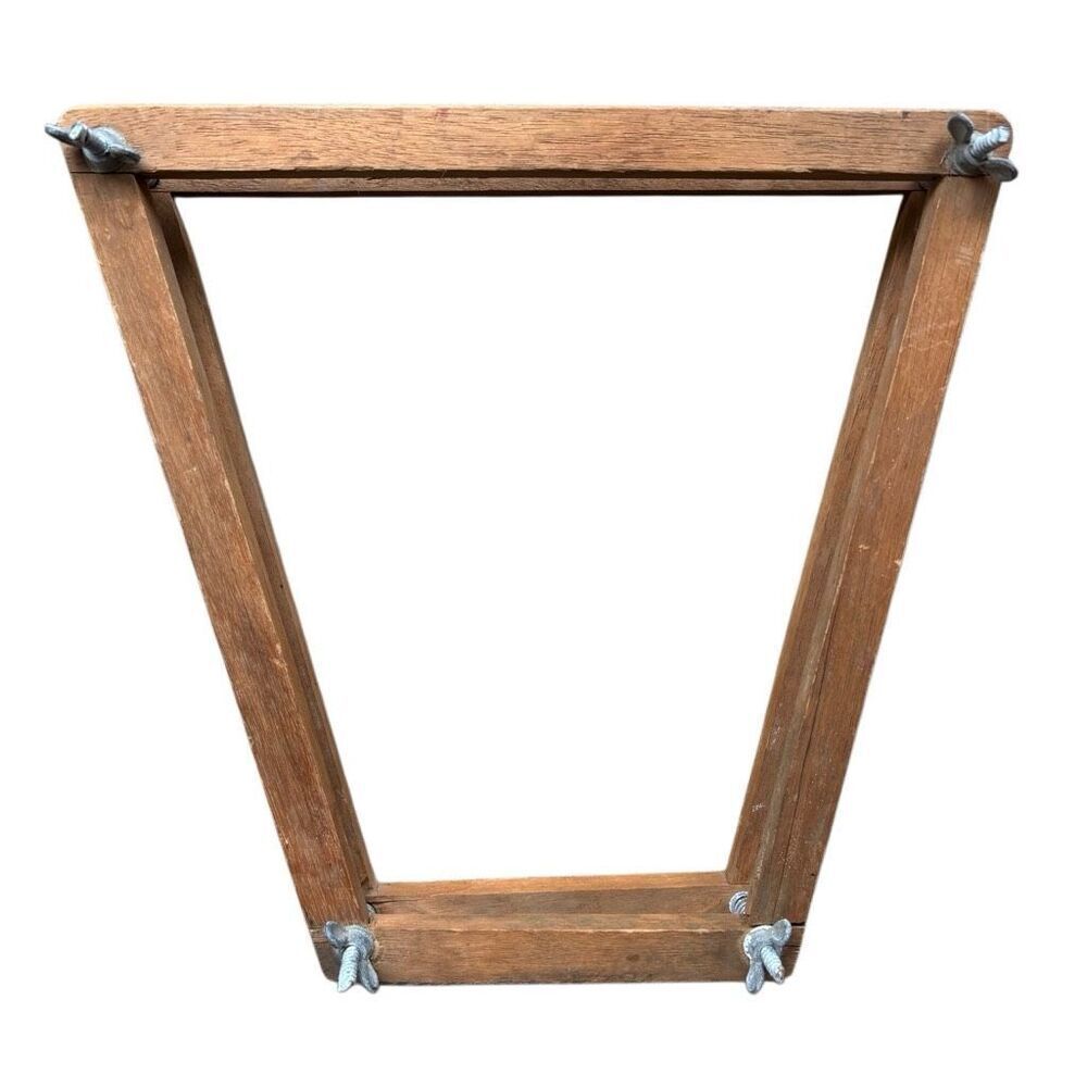 Vintage Wood Tennis Racket Frame - Picture 2 of 6